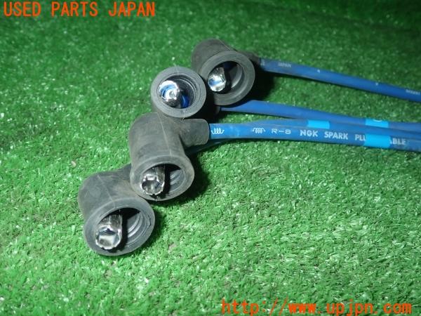 3UPJ=9225390146]カプチーノ(EA11R)永井電子 NGK SPARK PLUG ケーブル R-8 プラグコード 4本 中古_4