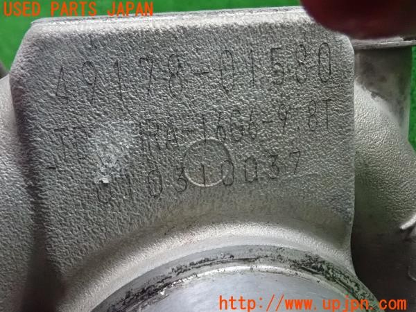 3UPJ=9225410136]ランエボ7 GSR(CT9A)純正 タービン ターボチャージャー 49178-01580 中古_5