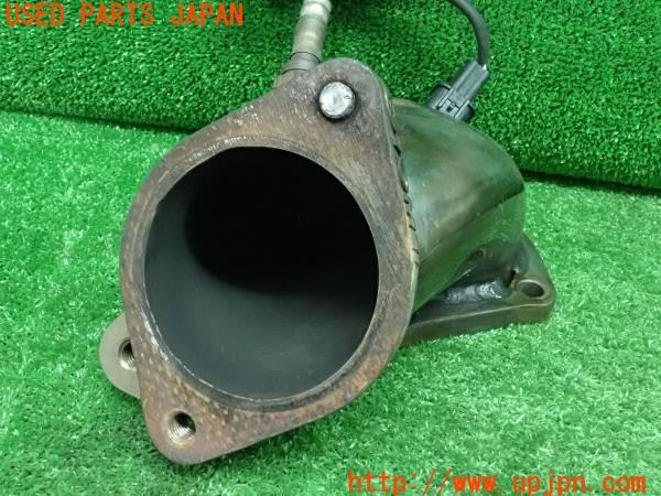 3UPJ=9225410137]ランエボ7 GSR(CT9A)TOMEI 東名 タービンアウトレットパイプ O2センサー付 中古_4
