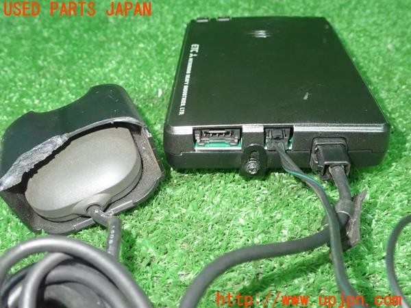 3UPJ=9225410503]ランエボ7 GSR(CT9A)三菱重工 ミツビシ ETC車載器 MOBE-400 中古_3