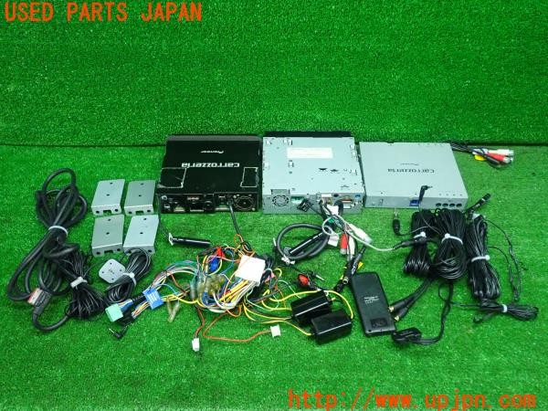 3UPJ=9225410504]ランエボ7 GSR(CT9A)carrozzeria カロッツェリア HDDナビ AVIC-VH009 TVチューナー リモコン付 中古_2