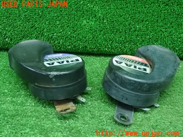 3UPJ=9225410563]ランエボ7 GSR(CT9A)PIAA ピア スポーツホーン クラクション 500Hz 600Hz 中古_2