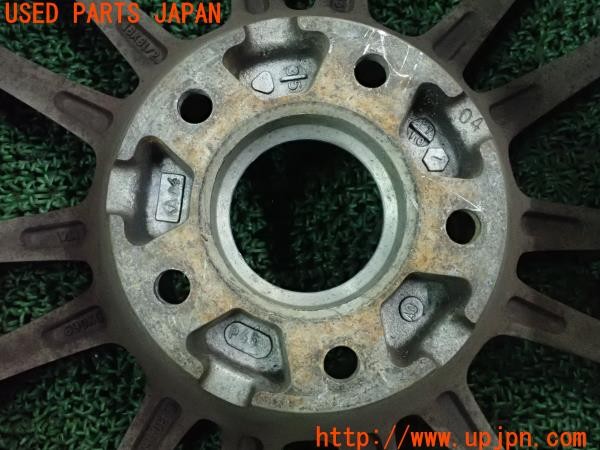 3UPJ=9225410961]ランエボ7 GSR(CT9A)Z.S.S. タイヤホイール1本 18×8.5J +35 PCD114.3 5穴 シバタイヤ 中古_5