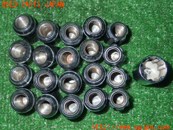 3UPJ=9225410968]ランエボ7 GSR(CT9A)社外 ホイールロックナット M12×P1.5 17個 中古_4
