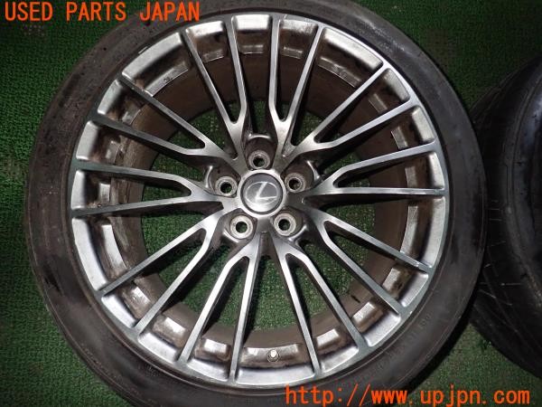 3UPJ=9225460962]レクサス RC-F(USC10)純正オプション BBS ホイール2本 19×10J +41 PCD114.3 5穴 中古_2