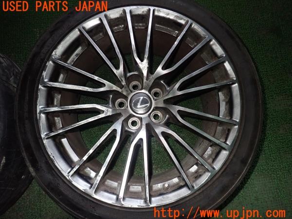 3UPJ=9225460962]レクサス RC-F(USC10)純正オプション BBS ホイール2本 19×10J +41 PCD114.3 5穴 中古_3