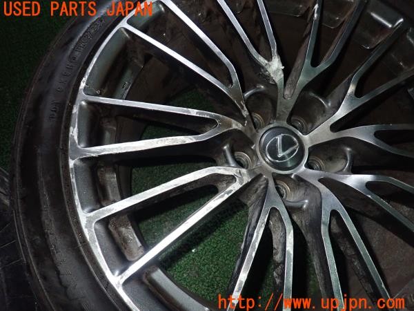 3UPJ=9225460962]レクサス RC-F(USC10)純正オプション BBS ホイール2本 19×10J +41 PCD114.3 5穴 中古_4