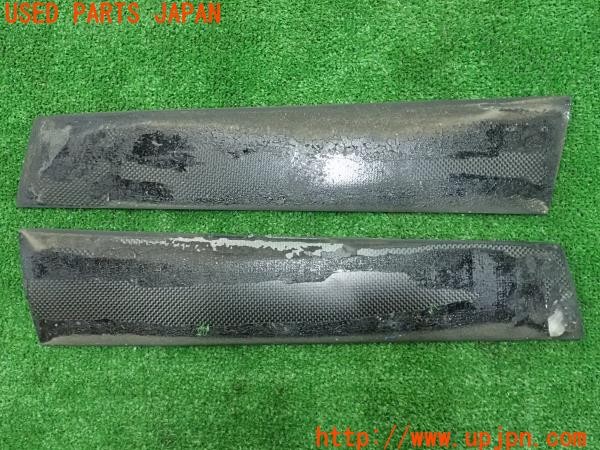 3UPJ=9225620012]アルファロメオ 147 GTA(937AXL)ASSO GTALine アッソ Bピラーパネルカバー カーボン調 中古_2