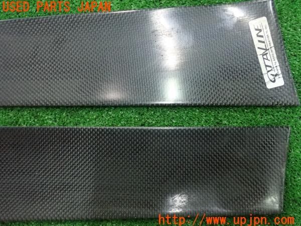 3UPJ=9225620012]アルファロメオ 147 GTA(937AXL)ASSO GTALine アッソ Bピラーパネルカバー カーボン調 中古_4