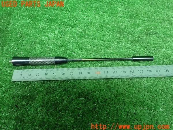 3UPJ=9225620510]アルファロメオ 147 GTA(937AXL)社外 ショートアンテナ カーボン調 中古_5