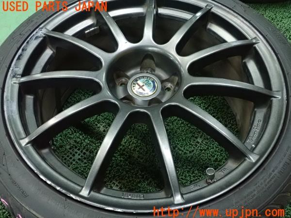 3UPJ=9225620919]アルファロメオ 147 GTA(937AXL)ASSO Partire アッソ パルティーレ ホイール 18×8J +35 PCD98 5穴 4本 中古_3