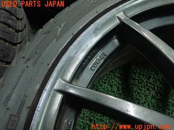 3UPJ=9225620919]アルファロメオ 147 GTA(937AXL)ASSO Partire アッソ パルティーレ ホイール 18×8J +35 PCD98 5穴 4本 中古_5