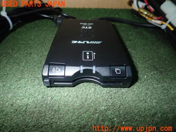 3UPJ=9225650503]ジープグランドチェロキー(WK57A)ALPINE アルパイン HCE-B043 ETC車載器 中古_2