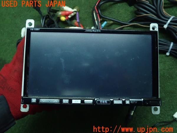 3UPJ=9225650504]ジープグランドチェロキー(WK57A)ALPINE アルパイン VIE-X08V HDDナビ 2014年度版 中古_2