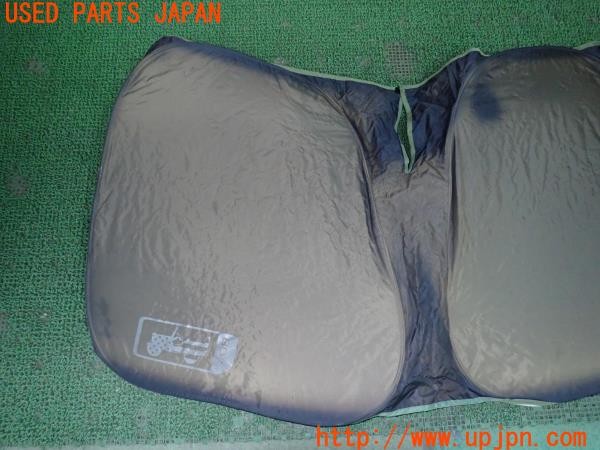 3UPJ=9225650643]ジープグランドチェロキー(WK57A)純正 フロントサンシェード 80周年記念 限定品 80th 中古_2