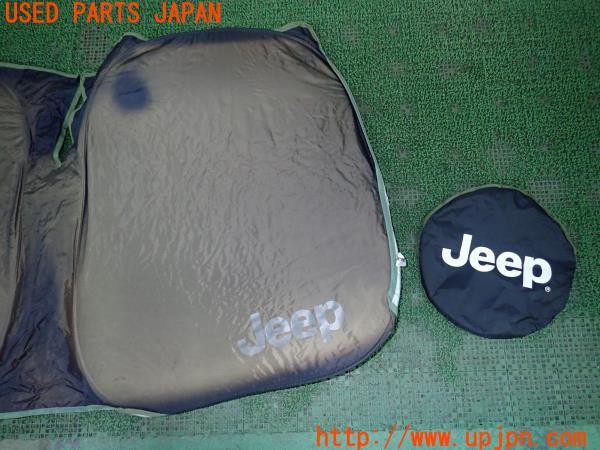 3UPJ=9225650643]ジープグランドチェロキー(WK57A)純正 フロントサンシェード 80周年記念 限定品 80th 中古_3