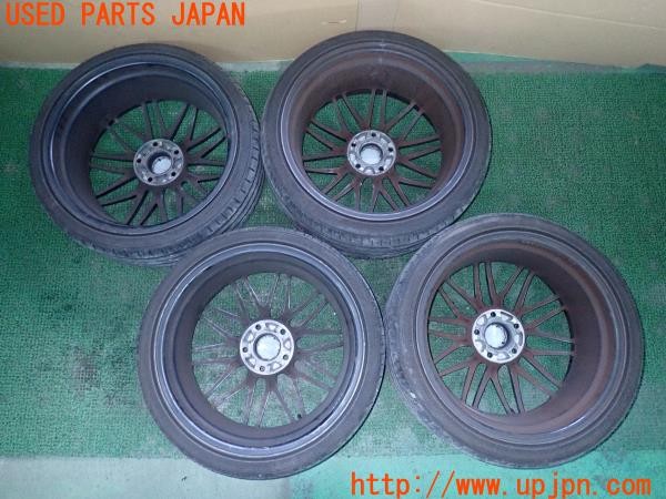 3UPJ=9225770920]BMW Z4(LM30 E89)社外 タイヤホイール 19×8JJ +35 19×9JJ +40 PCD120 5穴 4本 中古_2