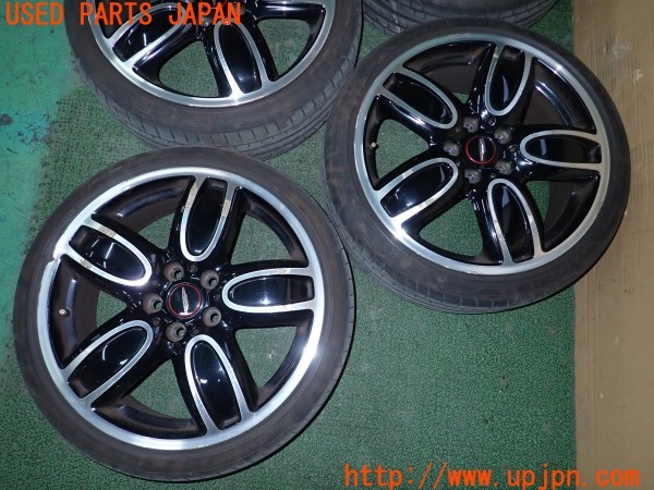 3UPJ=9225790919]BMW ミニ(MINI) ジョンクーパーワークス(XMJCW F56)純正 6855115 ホイール 18×7J +54 PCD112 5穴 4本 中古_3