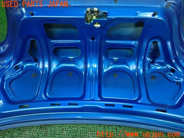 3UPJ=9225830012]インプレッサ WRX STI(GDB B型)純正 トランクフード 中古_5