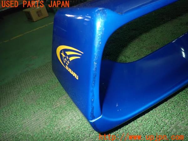 3UPJ=9225830057]インプレッサ WRX STI(GDB B型)純正 96064FE051 リアスポイラー 中古_3