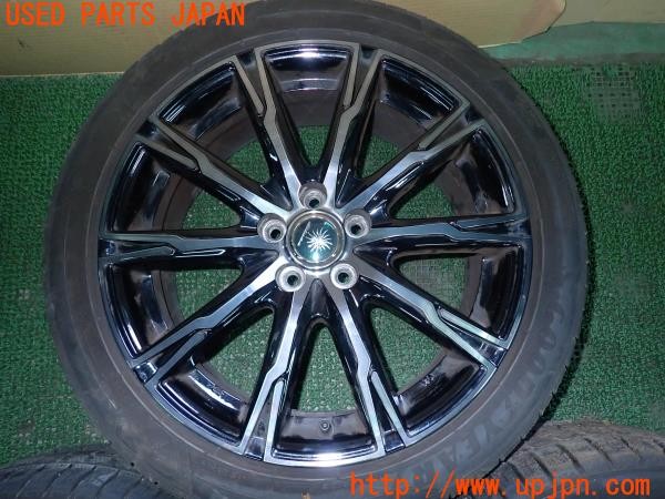 3UPJ=9226020918]GR86(BRZ)(ZN8 B型)TOPY diluce DX10 ディルーチェ ホイール 17×7J +53 PCD100 5穴 3本 中古_2
