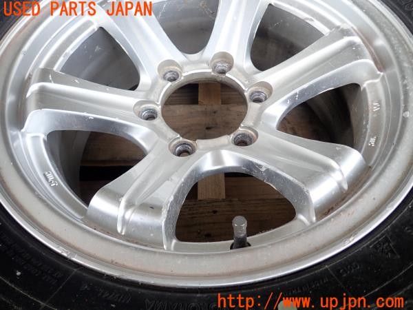 3UPJ=9226040917]ハイラックスサーフ(RZN185W)後期 Weds ウェッズ KEELER FIELD? タイヤホイール 16×7JJ +5 PCD139.7 6穴 4本 中古_4
