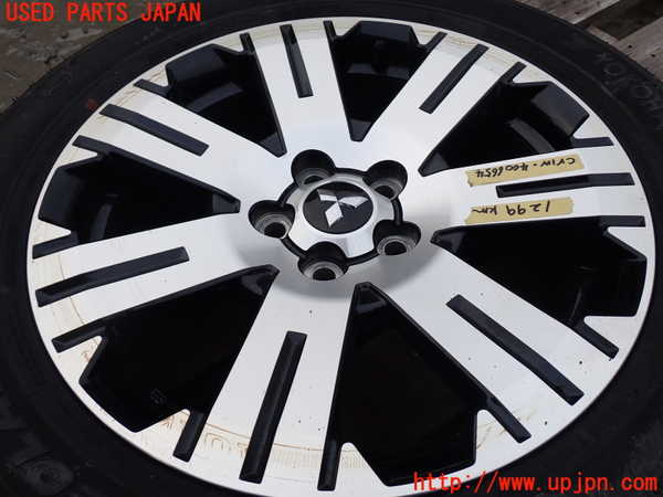 1UPJ-9226059043]デリカD：5(CV1W)タイヤ　ホイール　1本③ 225/55R18 中古_2