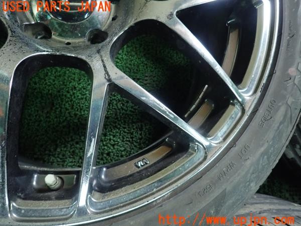 3UPJ=9226060920]レクサス LS460(USF40)後期 MODELLISTA モデリスタ ホイール 19×8.5J +35 PCD120 5穴 4本 中古_3