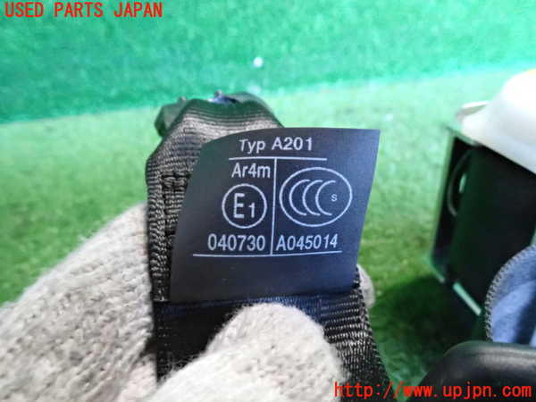 2UPJ-9226097155]アウディ・TT クーペ(8JBUBF)右2列目シートベルト 中古_2
