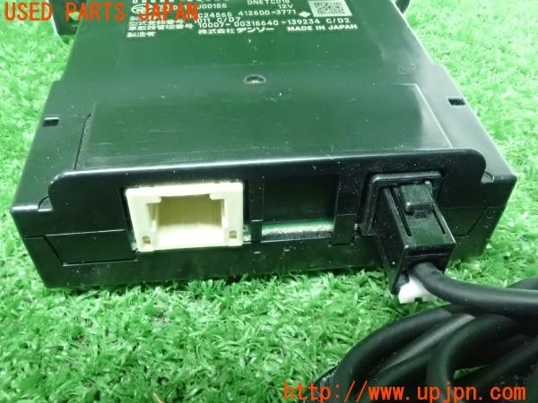 3UPJ=9226100503]カローラスポーツ HV(ZWE211H)純正 ETC車載器 08686-00350 DNETC018 中古_3
