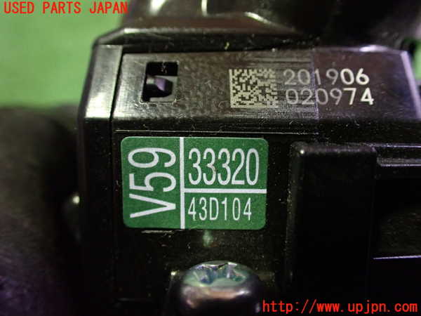 2UPJ-9226106720]カローラ スポーツ ハイブリッド(ZWE211H)コンビネーションスイッチ 中古_5