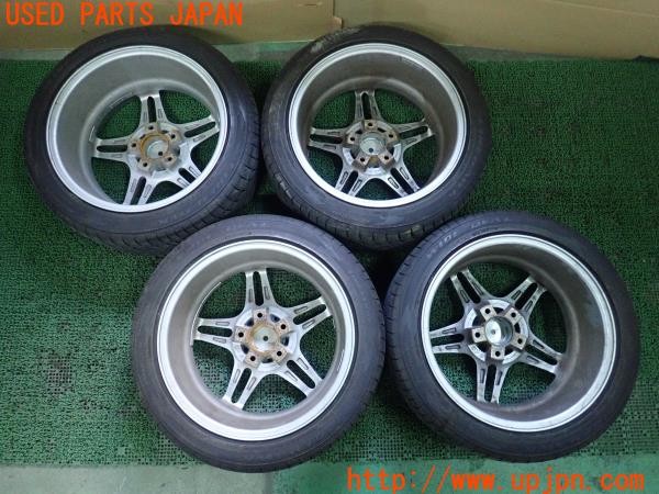 3UPJ=9226120918]BMW 318is クーペ(BE19 E36)RACING DYNAMICS EST063 ホイール 17×7.5JJ +24 PCD120 5穴 4本 中古_5