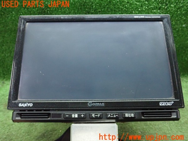 3UPJ=9226160548]ジープラングラー スポーツ(TJ40S)三洋電機 SANYO GORILLA NV-HD830DT ポータブルナビ 社外 台座付き 中古_2