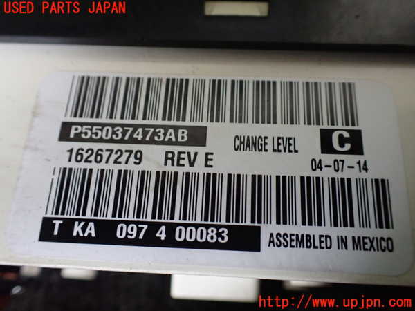 1UPJ-9226166066]ジープ・ラングラー(TJ40S)エアコンスイッチ1 中古_3