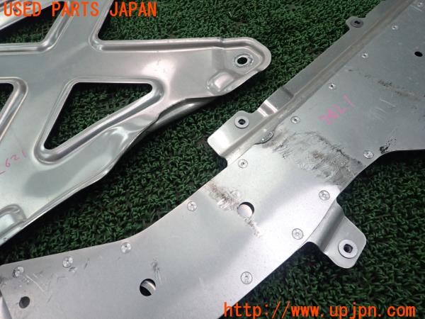 3UPJ=9226210700]ロードスター(ND5RC)前期 純正 トンネルブレースバー アルミ ボディ補強 アンダーブレース 2点セット 中古_5