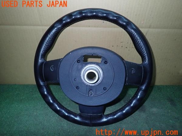 3UPJ=9226230617]BMW ミニ ジョンクーパーワークス(MFJCW R56)純正 ステアリング カーボンカバー付き 中古_2