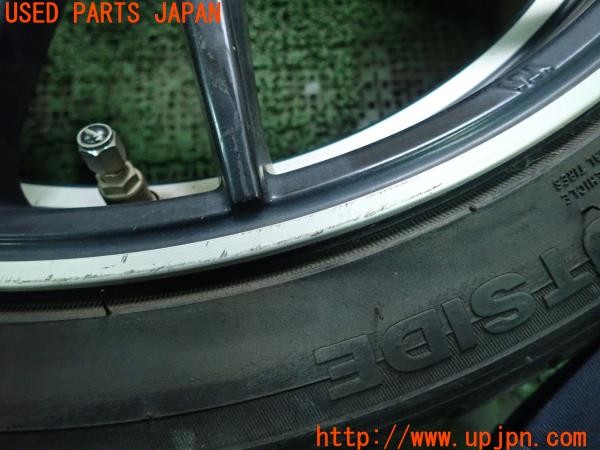 3UPJ=9226230919]BMW ミニ ジョンクーパーワークス(MFJCW R56)Advanti VIGOROSO N948M ホイール 18×7.5J +48 PCD100 4穴 4本 中古_5