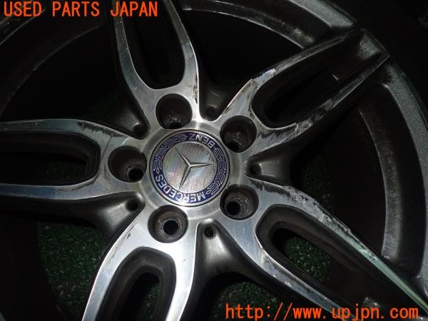 3UPJ=9226240919]ベンツ CLA180(117942 X117)純正 AMG A1764010700 ホイール 18×7.5J +52 PCD112 5穴 4本 中古_2
