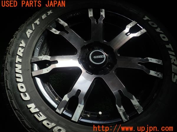 3UPJ=9226250906]CX-60(KH3P)RAYS レイズ TEAM DAYTONA FDX-F7S タイヤホイール 18×7.5J +45 PCD114.3 5穴 2本 中古_3