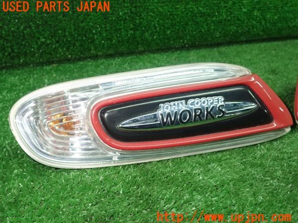 3UPJ=9226320514]BMW ミニ(MINI)ジョンクーパーワークス(JCW F56)純正 サイドスカットル ウィンカーレンズ サイドマーカー 左右 中古_2