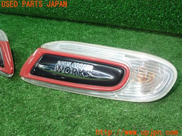 3UPJ=9226320514]BMW ミニ(MINI)ジョンクーパーワークス(JCW F56)純正 サイドスカットル ウィンカーレンズ サイドマーカー 左右 中古_3