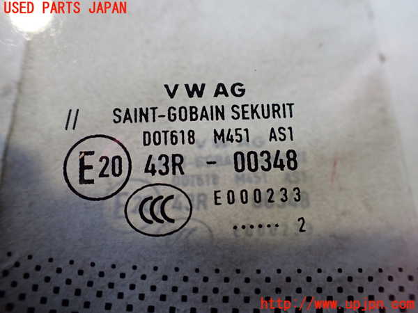 2UPJ-9226331195]VW ゴルフ カブリオレ(カブリオ)(1KCAVK)フロントガラス (43R-00348 M451) 中古_3