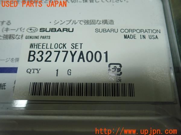 3UPJ=9226350968]WRX S4(VBH B型)純正 McGard B3277YA001 ホイールロックナット 中古_5