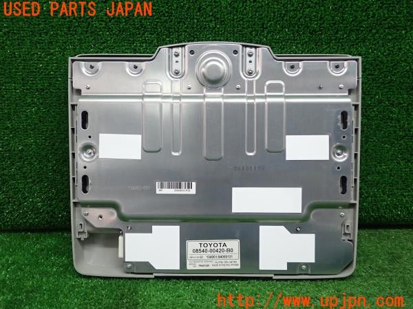 3UPJ=9226400559]エスクァイア ハイブリッド(ZWR80G)純正 フリップダウンモニター 08540-00420-B0 134001-94000131 中古_3