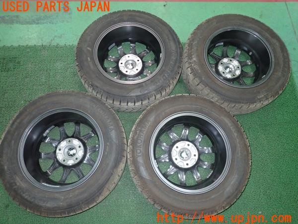 3UPJ=9226400916]エスクァイア ハイブリッド(ZWR80G)TOPY SIBILLA NEXT F05 スタッドレスタイヤホイール 15×6J +53 PCD114.3 5穴 4本 中古_5