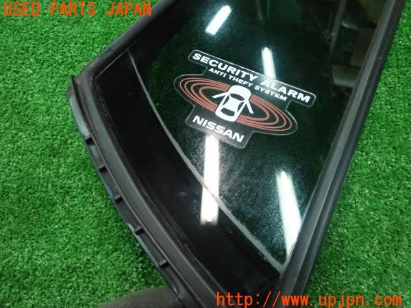 3UPJ=9226420013]NISSAN 日産 リーフ(ZE1)純正 右リアドア小窓 43R-007953 82272 5SK0A RH 中古_3