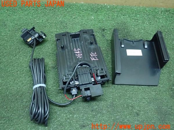 3UPJ=9226450503]ベンツ E250(207436 A207)三菱電機 ミツビシ EP-9UD11N ETC車載器 ETC2.0 ビルトインホルダー付き 中古_3