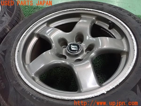 3UPJ=9226560917]スカイライン(HR34)前期 純正 R32 タイプM ホイール2本 16×8JJ +30 PCD114.3 5穴 中古_3