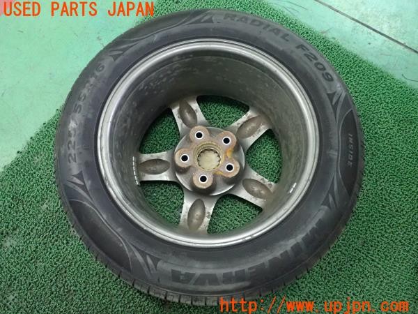 3UPJ=9226560961]スカイライン(HR34)前期 純正 R32 タイプM ホイール1本 16×8JJ +30 PCD114.3 5穴 中古_2