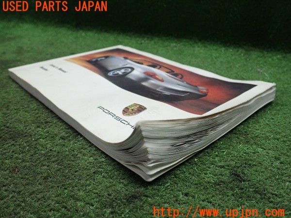 3UPJ=9226600802]ポルシェ ボクスター(986K)取扱説明書 取説 車両マニュアル 中古_4